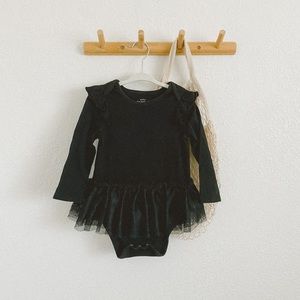 Black tutu one piece